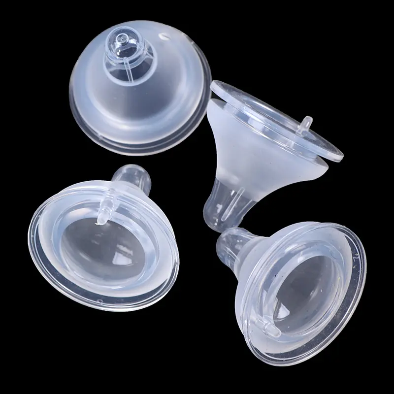 Núm Vú Giả Silicon Lỏng Mềm Cho Bé, Núm Vú Giả Thay Thế Cho Bình Sữa Miệng Rộng