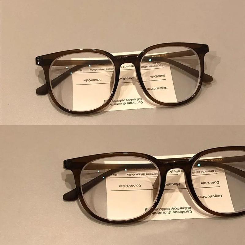  Mắt kính cận thị kính cận có độ sẵn 0.5 - 5.50 độ kính cận nam nữ Thấu kính có thể cắt được Gọng kính phẳng chống ánh sáng xanh phong cách hàn quốc dành cho học sinh Kính chống bức xạ máy tính chống ánh sáng xanh trên màn hình điện tử unisex 