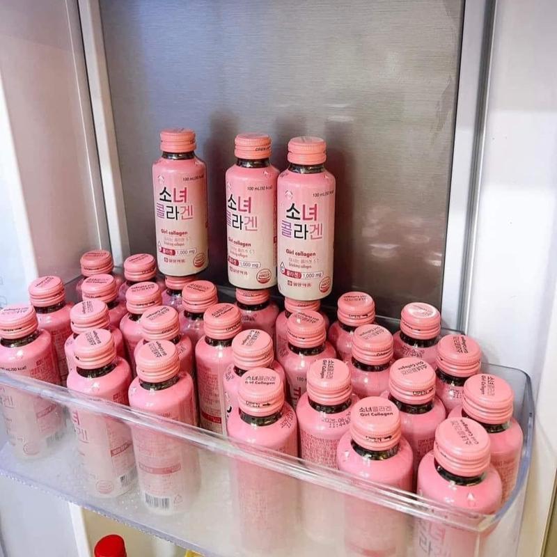  Girl Collagen hộp 10 chai bổ sung collagen kéo dài tuổi thanh xuân hỗ trợ đẹp da uống 