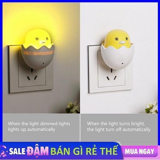 Đèn ngủ tự động hình con gà