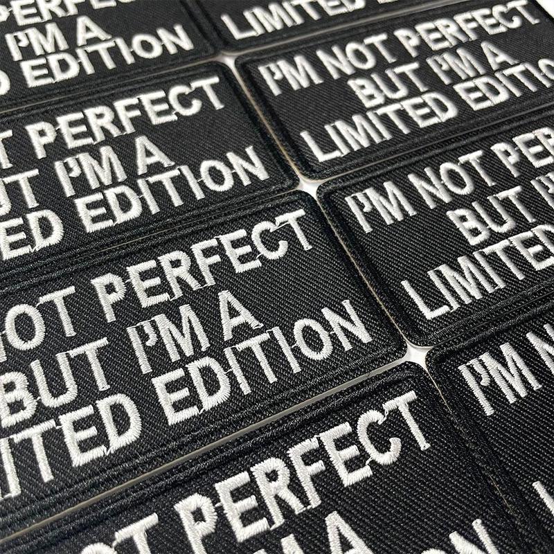 Letter Pattern Embroidery Patch, 5/10 Counts Self Adhesive Embroidery Patch, DIY Embroidery Supplies for Clothes, Backpack, Jeans, Hat, Bag Decoration 2