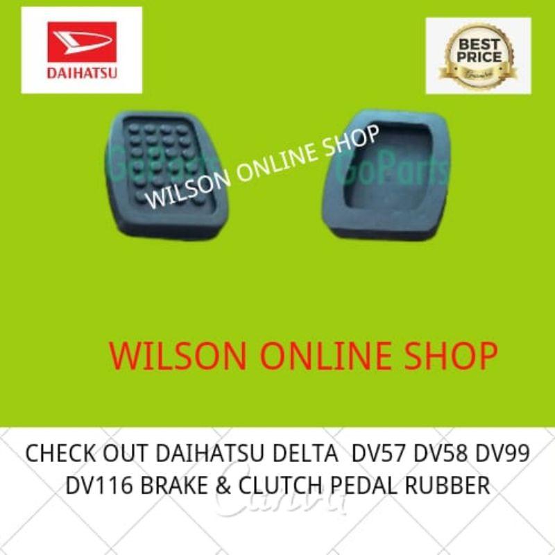 Daihatsu Delta DV57 DV58 DV99 DV116 Brake & Clutch Pedal Rubber ...
