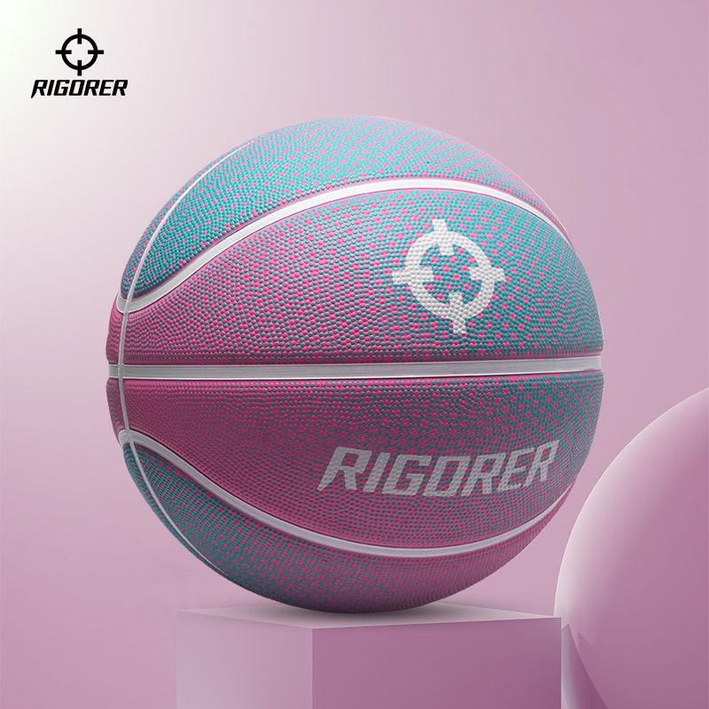 Bóng rổ, RIGORER, Thiết kế Gradient mới, Số không. Bóng Cao Su, 7 Bóng, Trong Nhà Và Ngoài Trời, Không Trơn Trượt Và Chống Mài Mòn, Thích Hợp Cho Học Sinh, Tập Luyện Thi Đấu Và Mục Đích Đặc Biệt 4