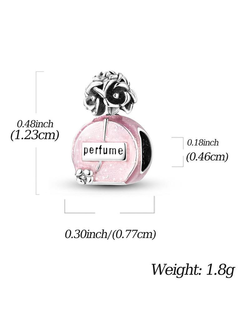 Product Introduction of Perfume Bottle Shaped Charm, Diy Jewelry Making Supplies for Necklace and Bracelet, Fashion Accessories for Women & Girls for Holiday Engagement Gift 11