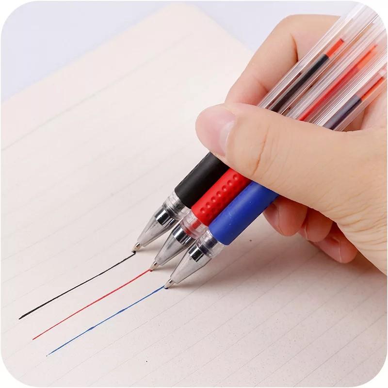 Product Introduction of ED - 1 LUSIN 12 BIJI - PULPEN GEL 0.5MM / PENA GEL 0.5MM HITAM BIRU MERAH 2