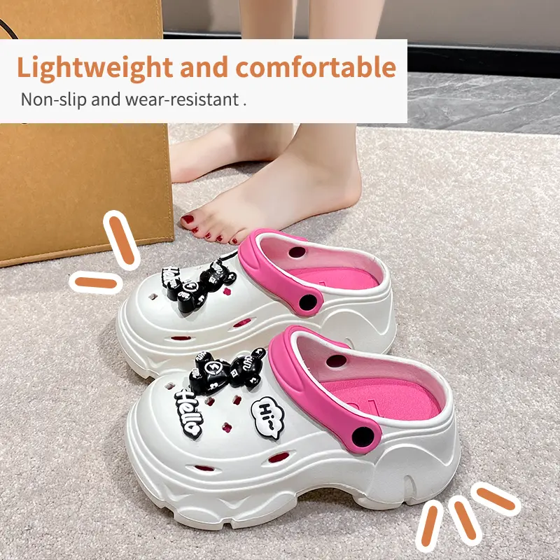 Giày Nữ Giày Sandal, Đế Dày, Màu Hỗn Hợp, Mẫu Nữ, Dép Lê Thời Trang Dễ Thương, Dép Đi Biển, Thích Hợp Mặc Ngoài Trời, Hàng Mới Về (33011), Hàng Về 2025