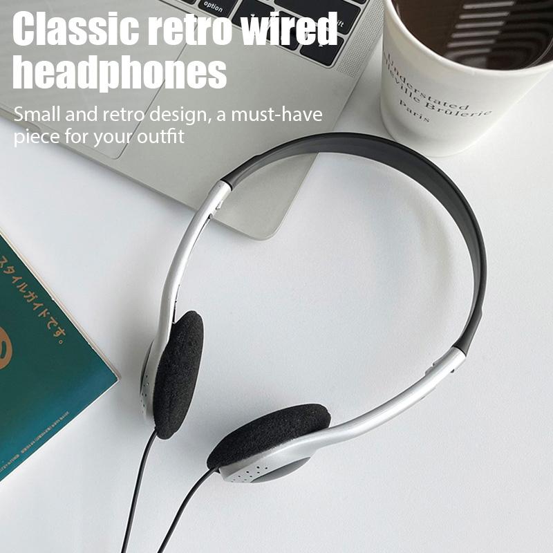 Tai Nghe Chụp Tai Retro Vintage Y2K Nghe Nhạc Cực Hay Phụ Kiện Chụp Ảnh Sống Ảo…