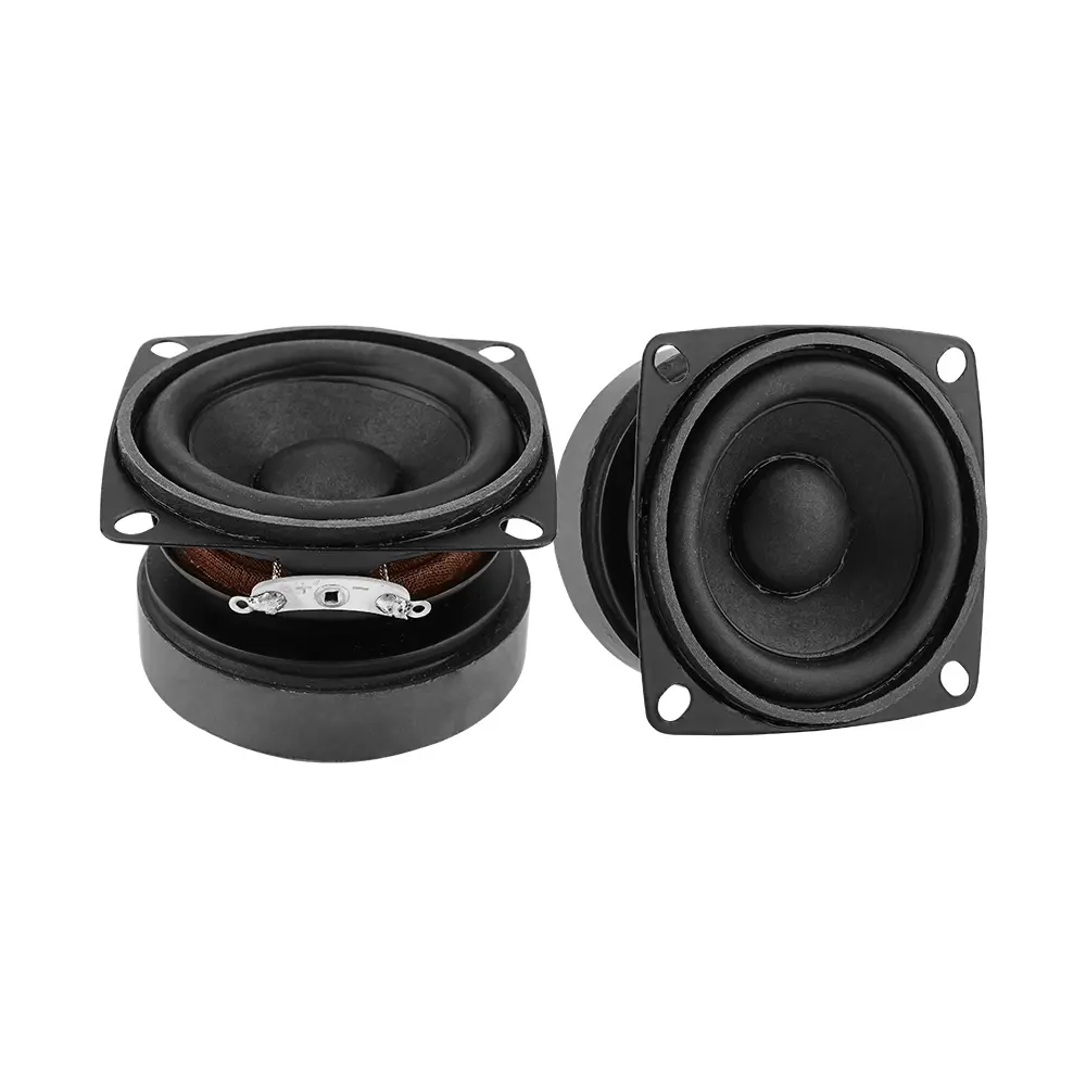 2Pcs 2 Inch 4 Ohm 10W Portable Audio Speakers Full Range Sound Speaker Mini Loudspeaker For Home Theater DIY