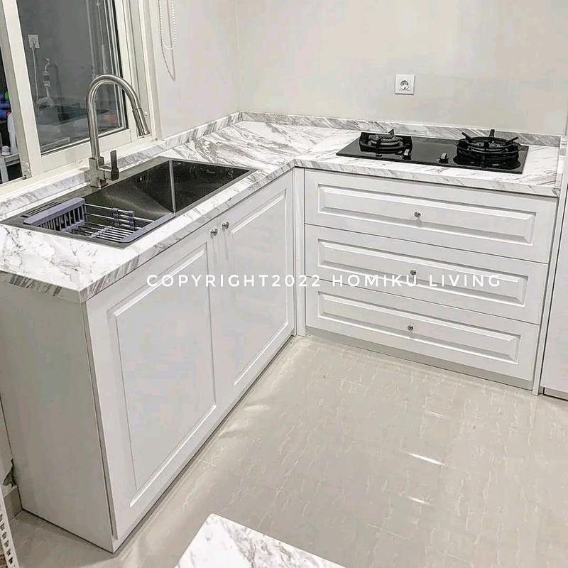 Kitchen set kabinet dapur finishing HPL Tahan Lama 3