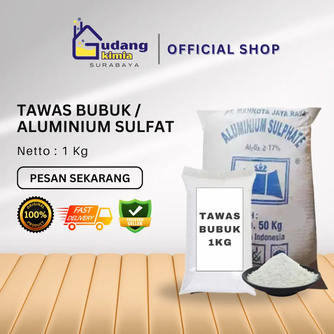 Tawas Bubuk  / Penjernih Air / Deodorant Tawas 1 Kg