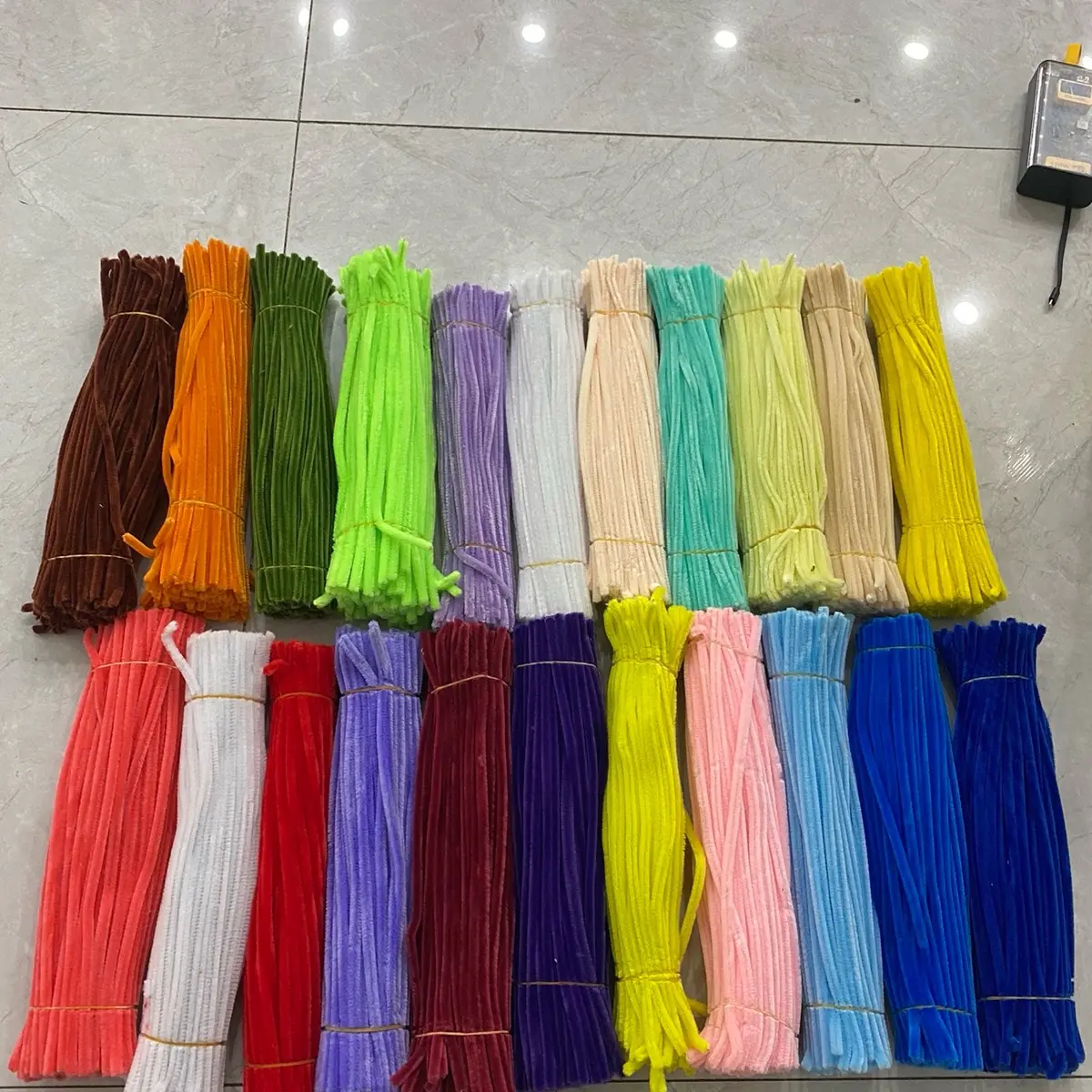 Kẽm loại 1 lông dày 95-100 sợi làm hoa handmade , thú , hoa , cây thông , ..