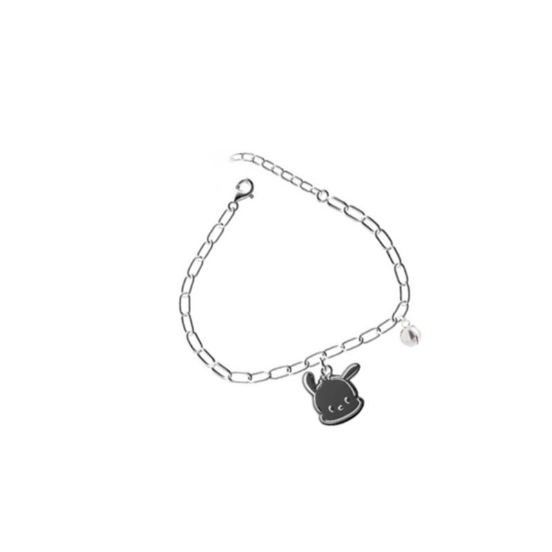 Product Introduction of Pochacco Bell Bracelet for Women Students Sweet Cute Girly Heart Jewelry Ins Niche Design Sense Bracelet 10