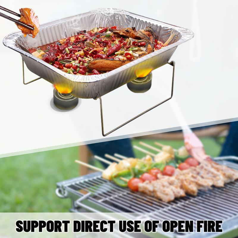 Product Introduction of 10pcs/set Air Fryer Disposable Tray Oil-Proof Aluminum Foil Tin Box Non-Stick Steaming Basket Kitchen Tool BBQ Drip Pan Tray 18