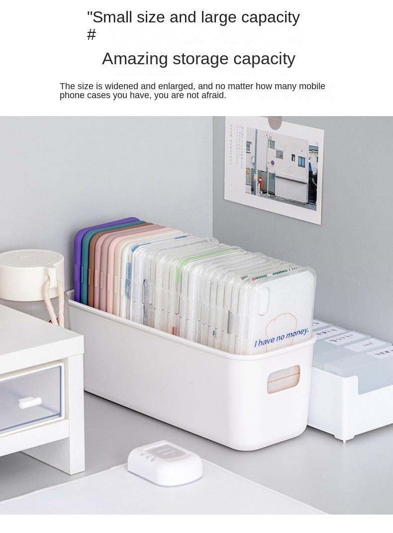 Product Introduction of Storage Box, Box, Universal Storage Box, Phone Case Storage Box, Stationery Storage Box, Cosmetics Storage Basket, Miscellaneous Sorting Box 0
