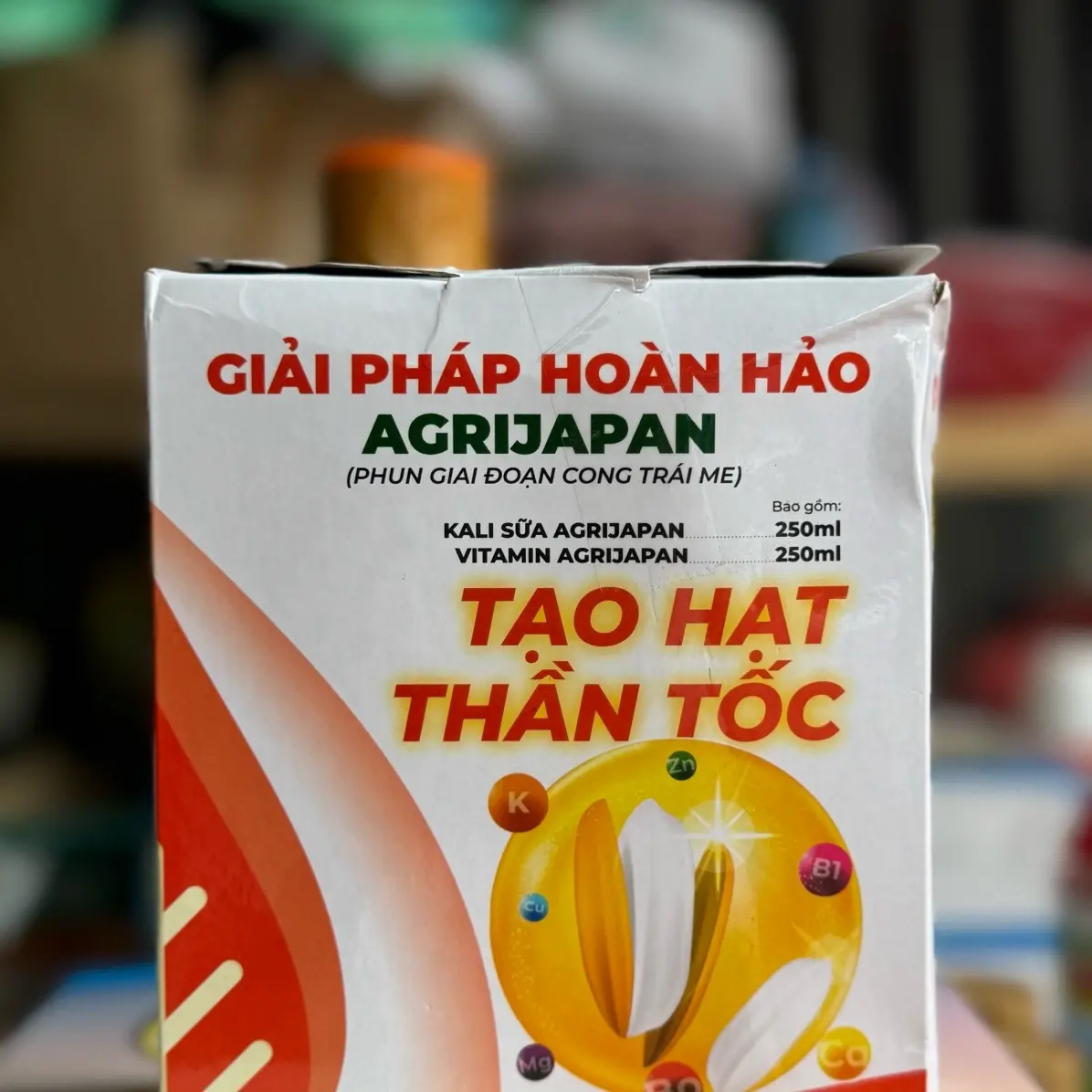 1 Cặp Giải Pháp Hoàn Hảo Tạo Hạt Thần Tốc AGRIJAPAN