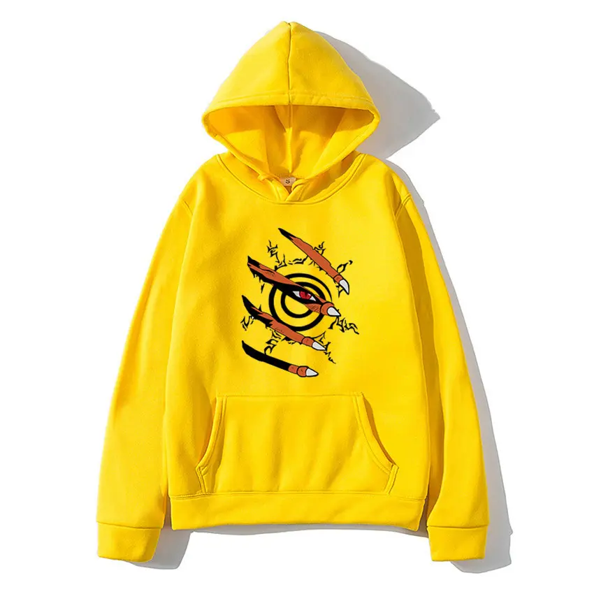 Áo Hoodie Nỉ Thường Ngày In Hình Naruto Nine-Tailed Naruto, Dành Cho Nam Giới, Hàng Mới Về 2021