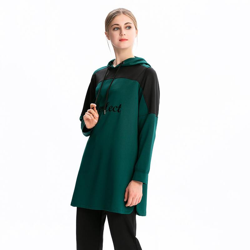 Product Introduction of Áo Hoodie Hồi Giáo, Ả Rập Hui Đơn, Thể Thao Và Đi Chơi, Khối Màu, Có Cỡ M-3XL, Hàng Mới Về, Y001 8