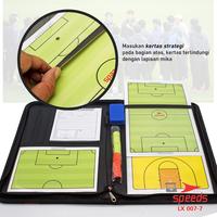 Gambar SPEEDS Papan Strategi Taktik Pelatih Board Basket BasketBall Coach Futsal Magnetic 007-07 - -1 BOLA dari Calary Toys Kota Surabaya 5 Tokopedia