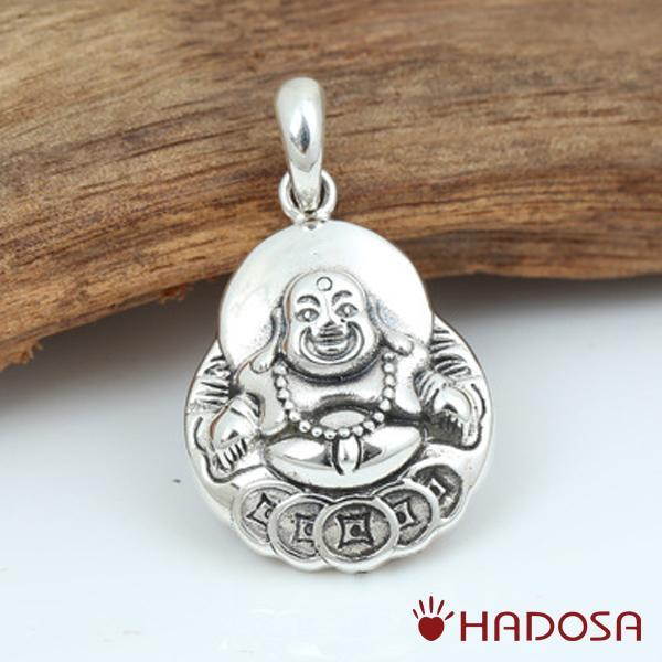  Mặt dây chuyền bạc nam Phật Di Lạc 32x20mm bạc 925 cao cấp bền màu độ cứng cao chống trầy xước TSP131 