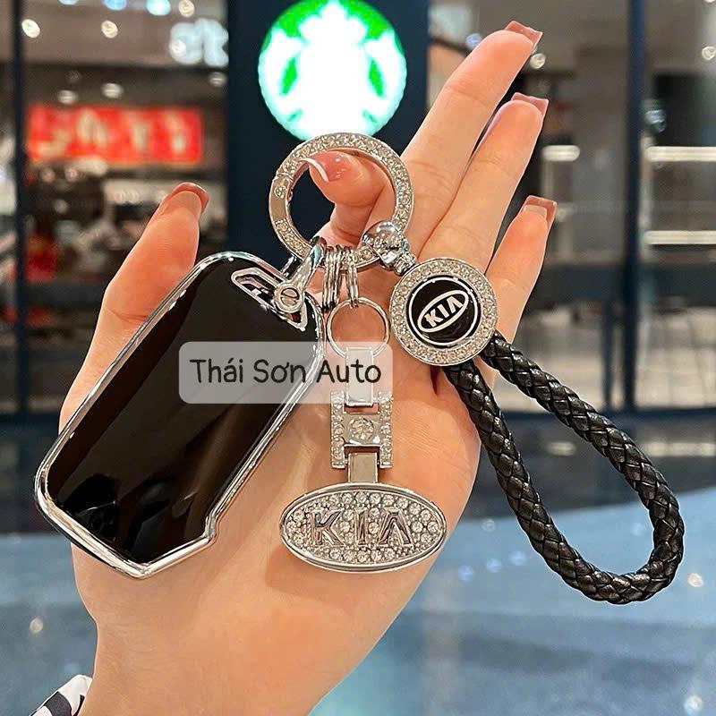 Ốp chìa khóa KIA K3 2021 2023 Luxury, Premium, K5, New Sportage 2022, Sorento, Cerato logo KIA Móc Khóa Móc Khoá