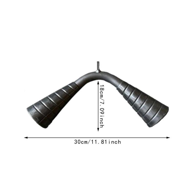 Product Introduction of Tricep Press Down Bar Multifunctional Anti Slip Handle Heavy Duty Portable Bicep Tricep Pull Down Bar for Fitness Accessories 0