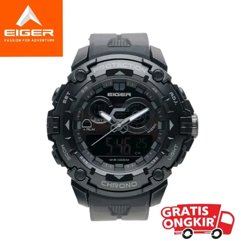 Jam Tangan Eiger Alverstone Watch - Hitam