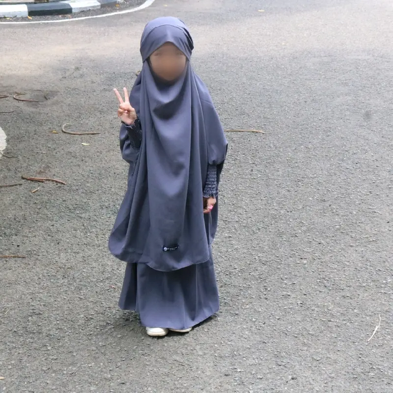 french khimar anak set rok jaitan dan kualitas butik 7