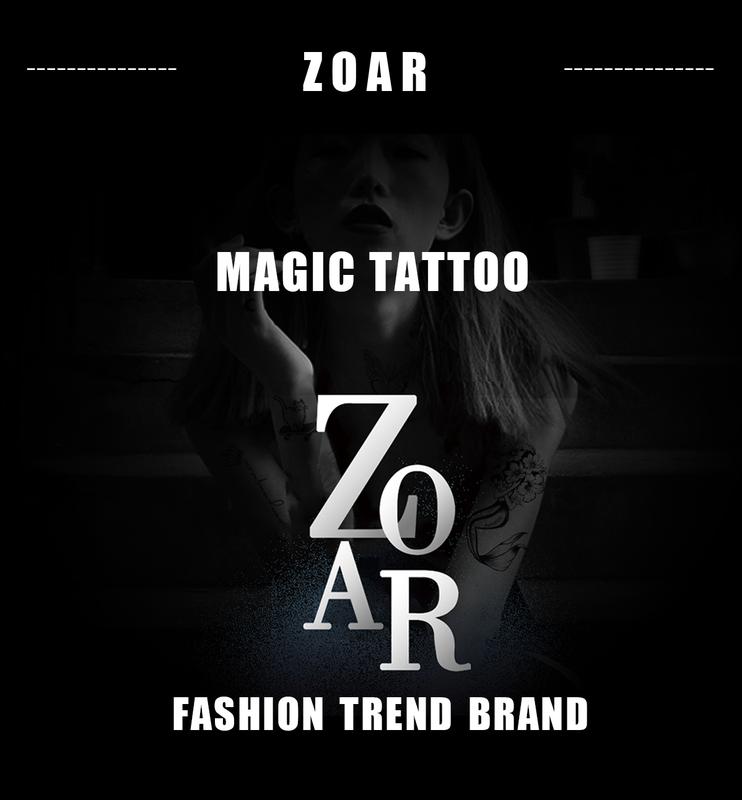 Product Introduction of Temporary tattoo sticker ZOAR-26 Long-lasting tattoo adhesive art decoration for men and women. 0