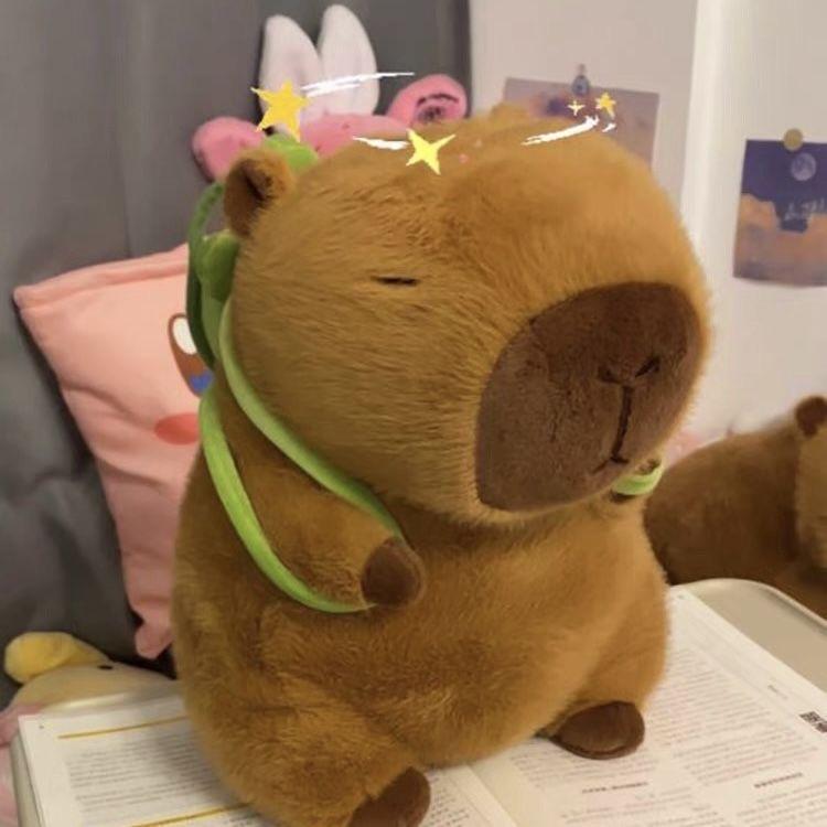 Meng ni capybara Gối Nhồi Bông Mềm Mại Dễ Thương Đồ Chơi Toy Thú Bông Thú Nhồi Bông Voi Phát Nhạc