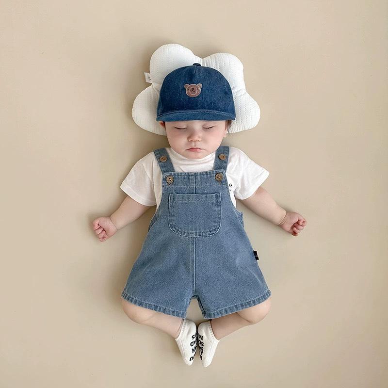 Yếm jeans đùi cho bé yêu 8-14kg