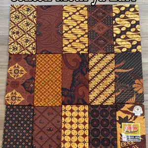 KAIN JARIK BATIK H.SANTOSO SOGAN COKLAT