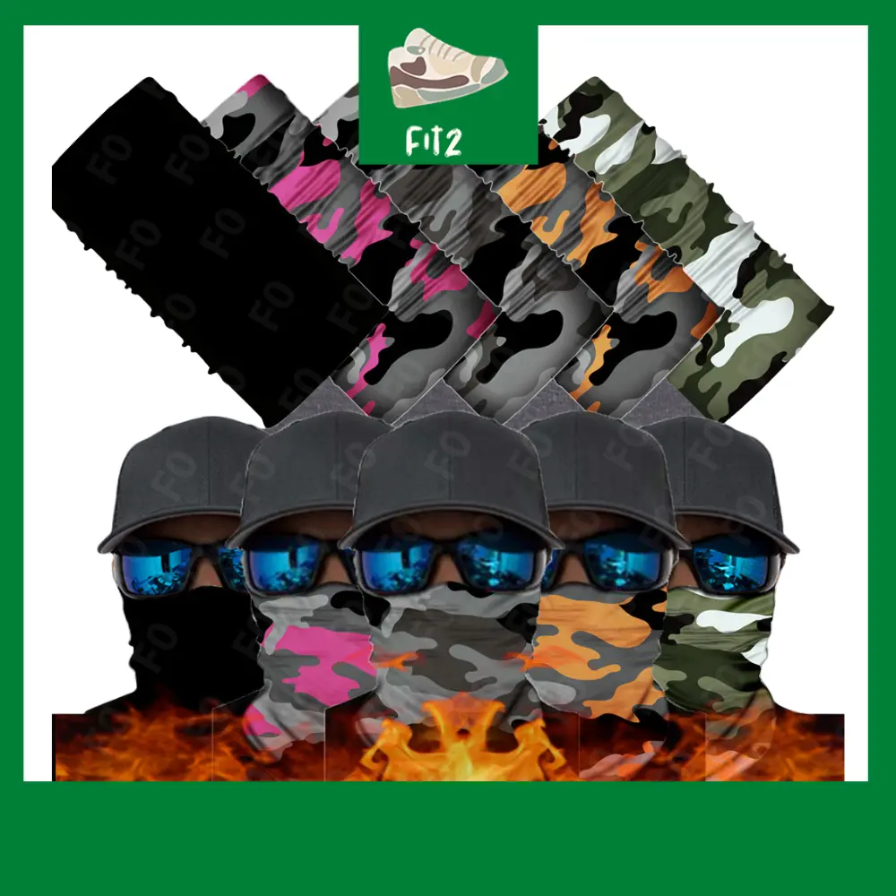 FIT2 (High Quality) Rider Mask Anti Dust Anti UV Cooling Mask Buff Bandana Turban Head Scarf Topeng Motorcycle Bicycle