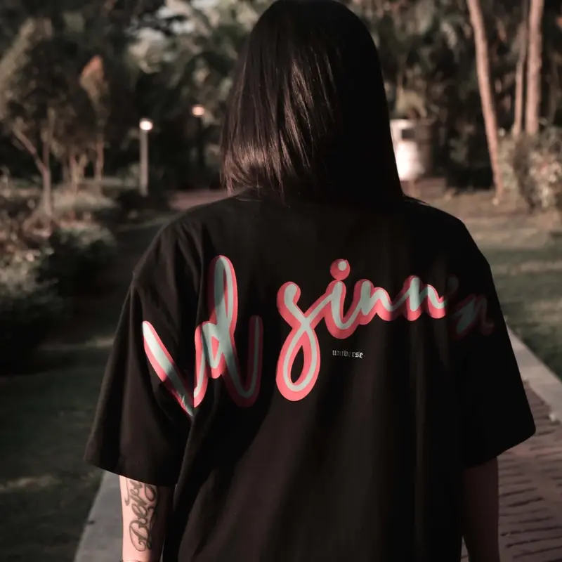T Shirt Oversize Universe ( Bad Sinner) Setrip 1