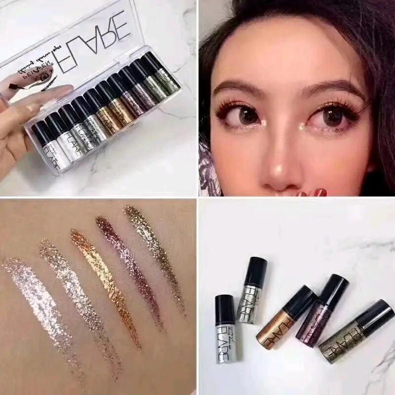 [PERPAK ISI 10] GLITER MATA KOREA/GLITER EYESHADOW CAIR 0