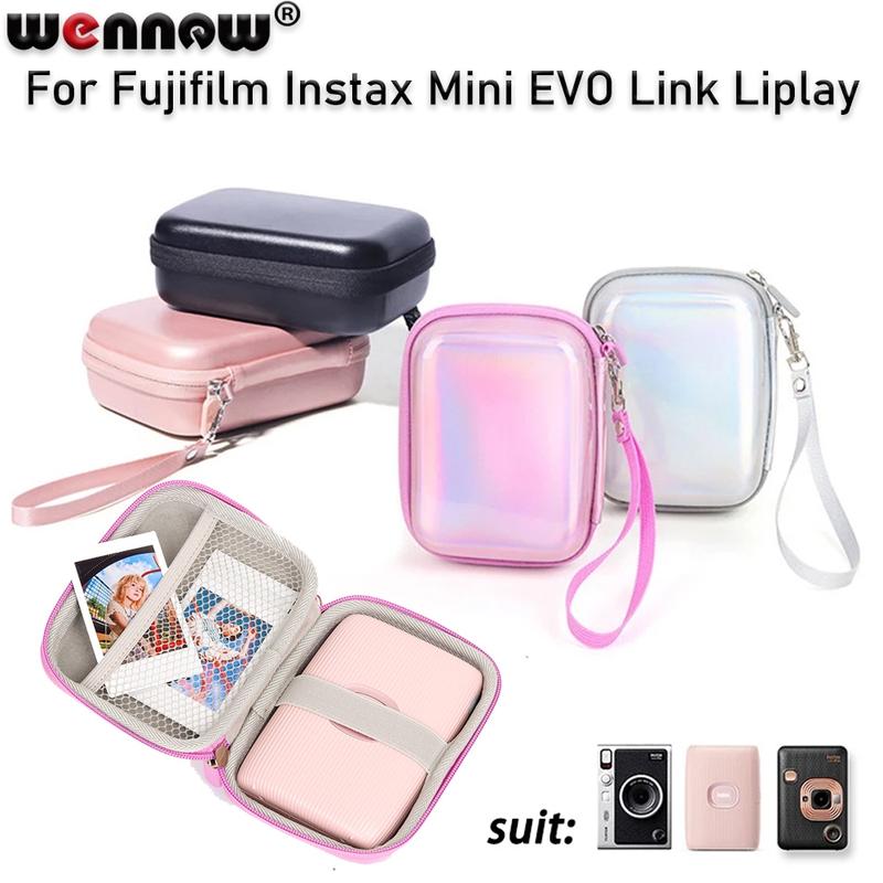 Ốp Lưng Cho Máy In Fujifilm Instax Mini Link Liplay EVO SP2 SP-2 Túi Đựng Chất Liệu EVA Chống Sốc Túi Lưới Thích Hợp Cho Phụ Kiện Máy Ảnh Phim Instax