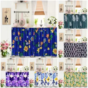 Gorden Kolong Dapur Minimalis- Korden Kolong Dapur - Tirai Kolong Dapur -  Hordeng Dapur Katun Jendela Pintu