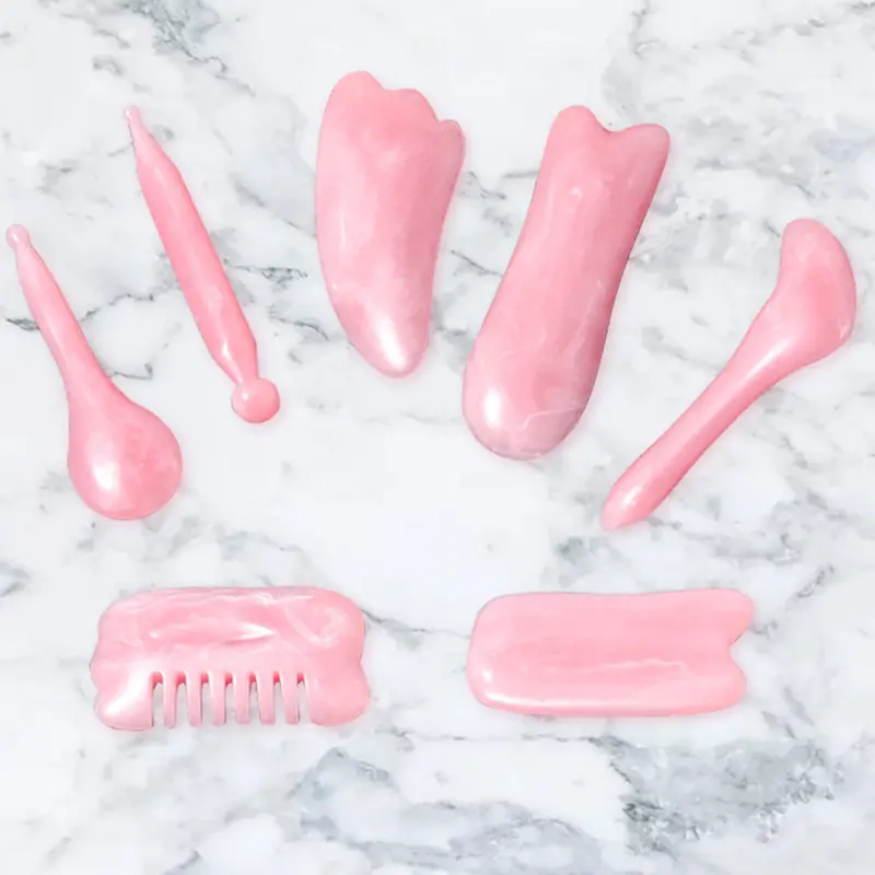 Dụng Cụ Mát Xa Gua Sha, Bảng Cạo Đen, Để Cạo, Cho Da Mặt Và Cơ Thể 1