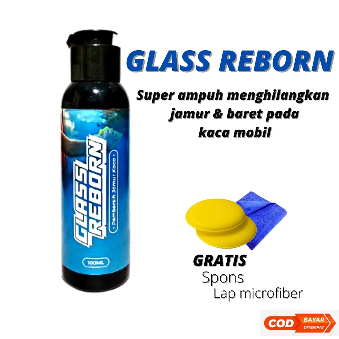 Pembersih Jamur Kaca Mobil | Penghilang Baret Pada Kaca Mobil | Glass Rebron Car