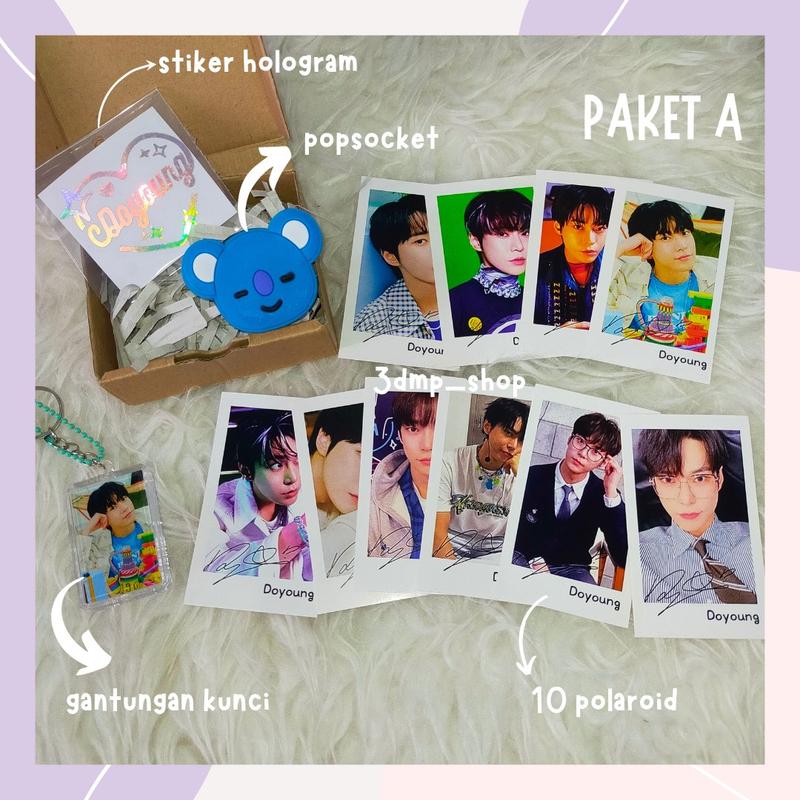 Hampers NCT DREAM 127 POLAROID GANTUNGAN KUNCI STIKER POPSOCKET Kartu Photocard 0