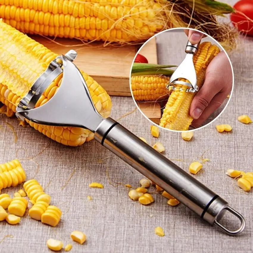 YM Serutan Jagung Stainless Parutan Jagung Alat Kupas Jagung Alat Kupas Jagung