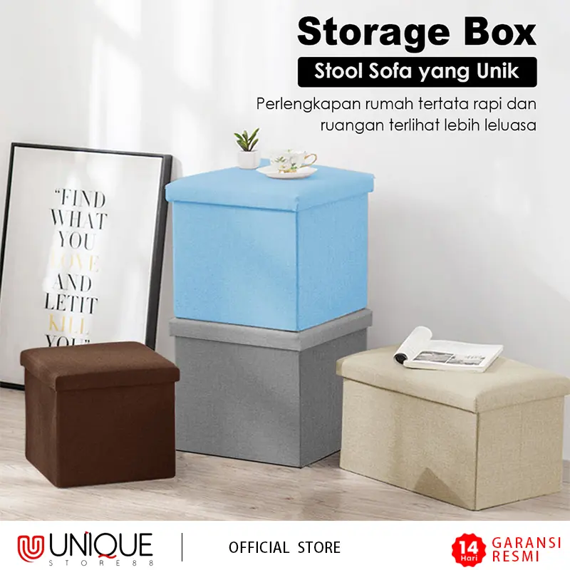 Kotak Penyimpanan Storage Box 3 Ukuran Box Penyimpanan Serbaguna Tempat ...