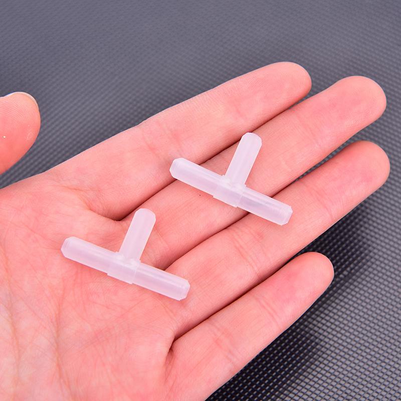 Product Introduction of 10PCS 4mm Plastic "T" 3-Way Fish Tank Aquarium Air Pump Line Tubing Connectors 16