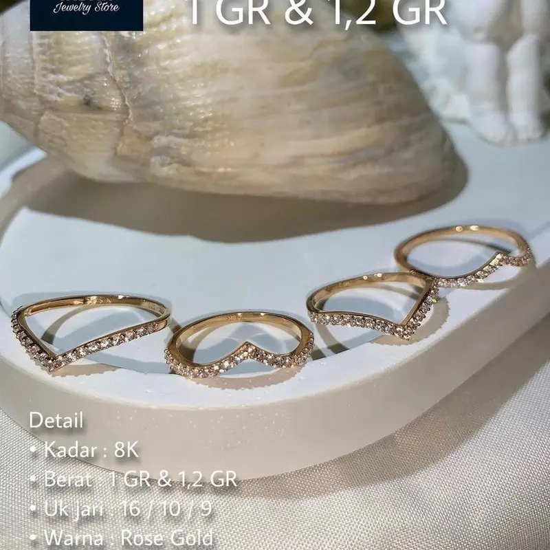 Cincin kadar 8K 0
