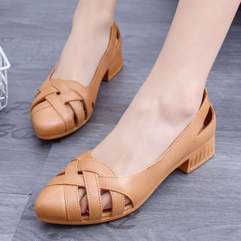 LVR TG1726 Sepatu Flat Shoes Wanita Jelly Fashion 7
