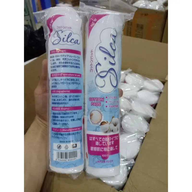 Bông tẩy trang cao cấp silca nhật bản 140 miếng 2025Mới nhất