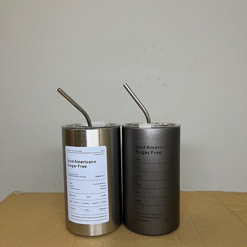 Bình giữ nhiệt Inox 304 Labubu dung tích 600ml kèm ống hút tiện lợi 7