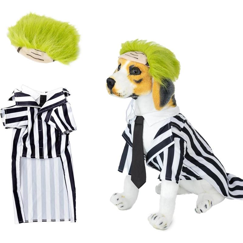 Green dog wig best sale