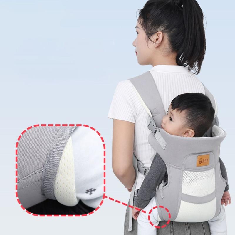 Product Introduction of Supplies Portable Baby Sling Wrap Breathable Labor-saving Toddler Suspenders Hands-free Kids Carrier Belt Baby 14