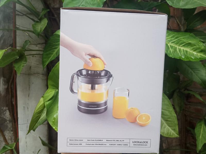Product Introduction of Máy Vắt Cam Lock&Lock EJJ236 1
