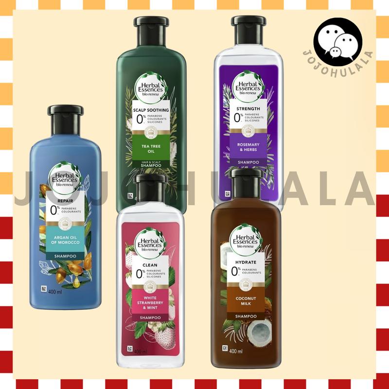 Herbal Essences Essence Clairol Argan Oil Morocco / White Strawberry Shampoo/Hair Conditioner Syampoo 400ml 600ml Silicone Free Colour protection
